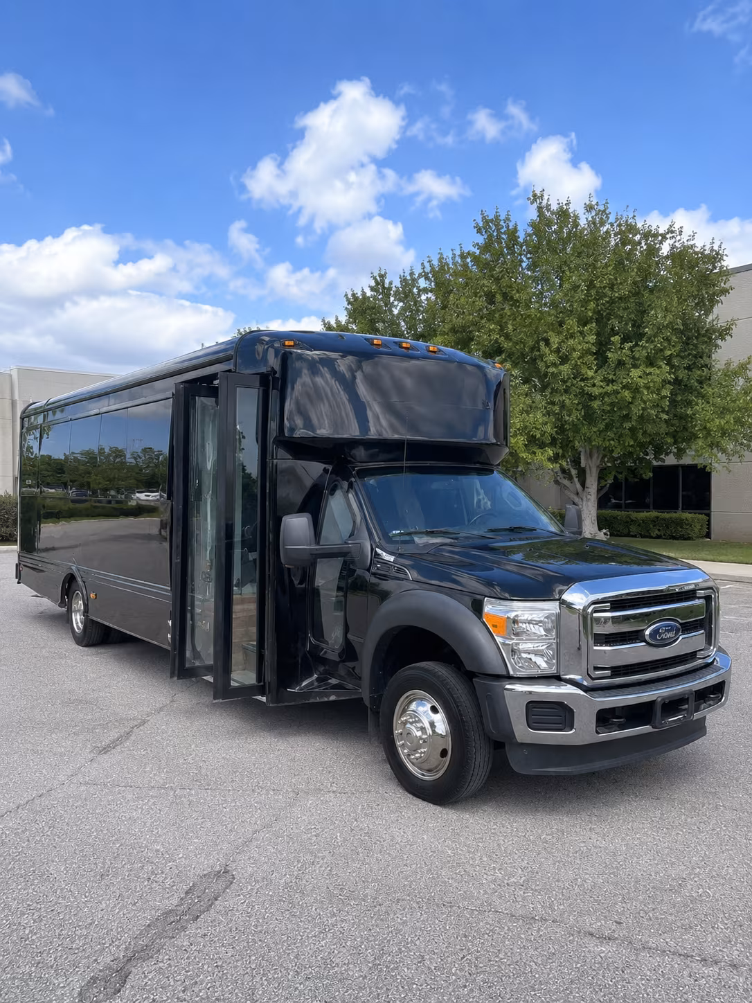 Bismarck Bachelor & Bachelorette Transportation party bus exterior
