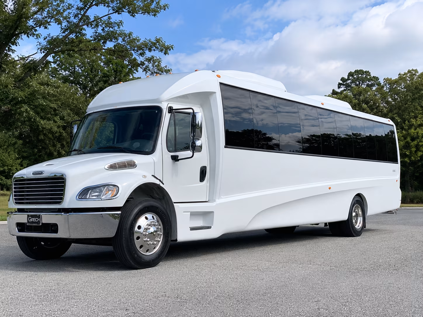 Bismarck Concert & Music Festival Transportation party bus exterior