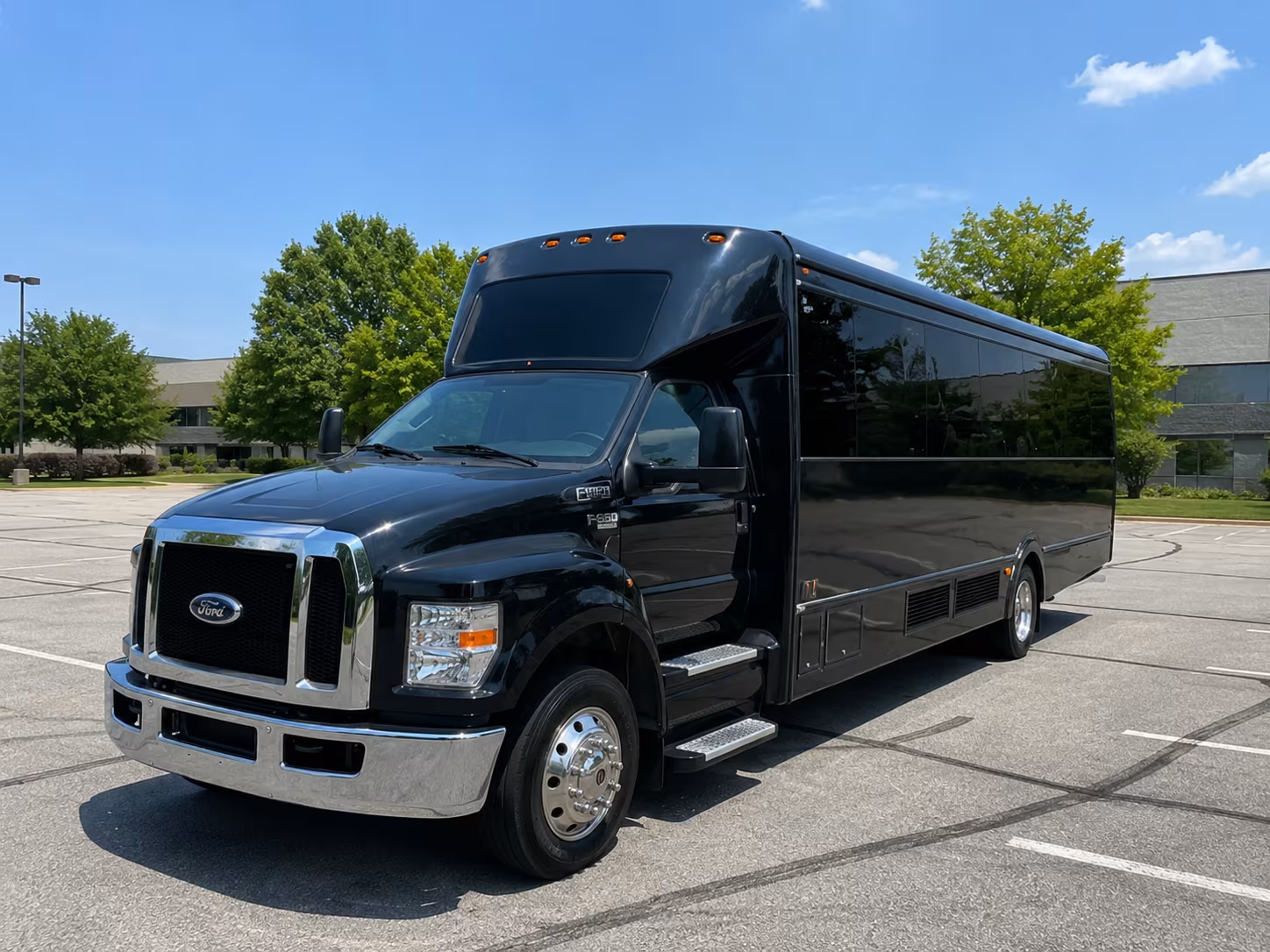 Bismarck Concert & Music Festival Transportation party bus exterior