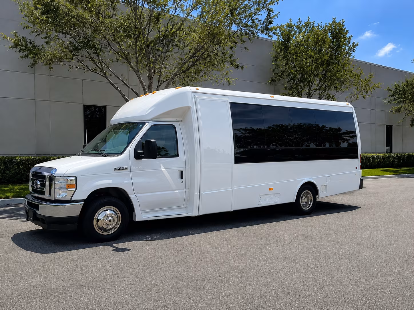 Bismarck Corporate Transportation party bus exterior
