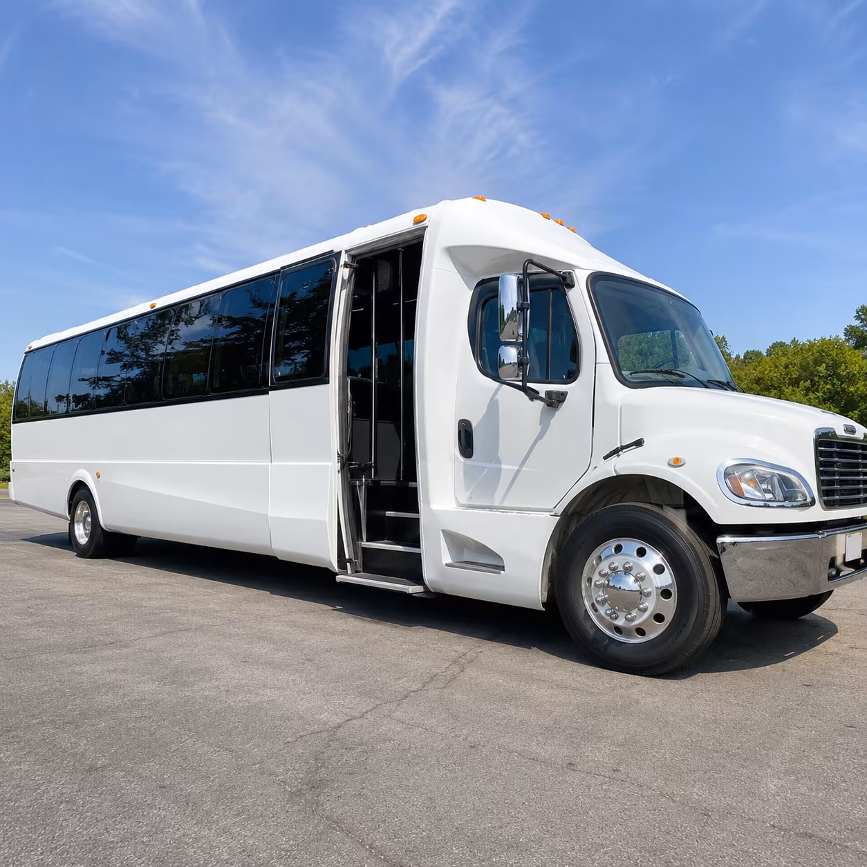 Bismarck Corporate Transportation party bus exterior