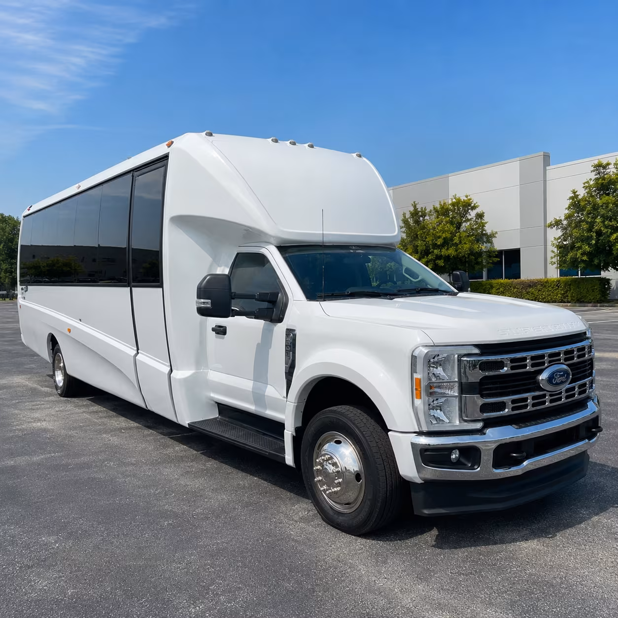Bismarck Corporate Transportation party bus exterior