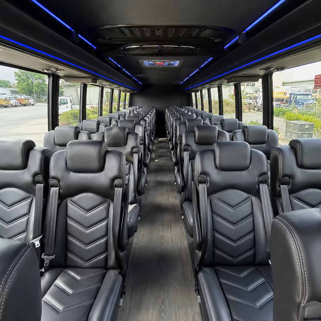 Bismarck Corporate Transportation party bus exterior