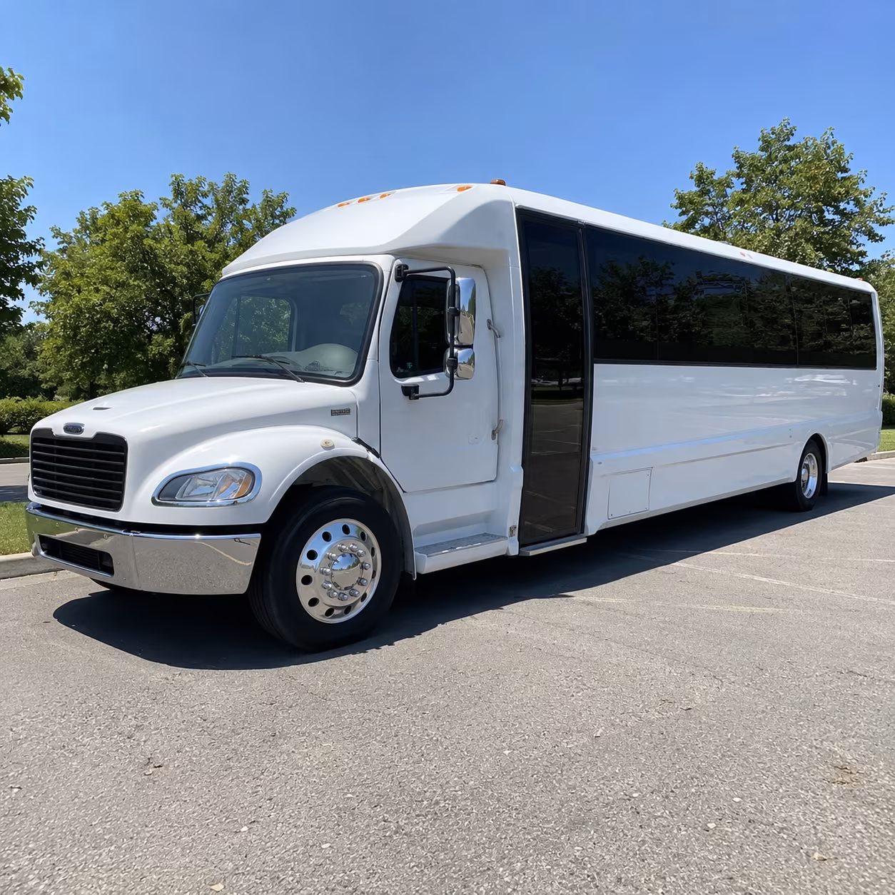 Bismarck Corporate Transportation party bus exterior