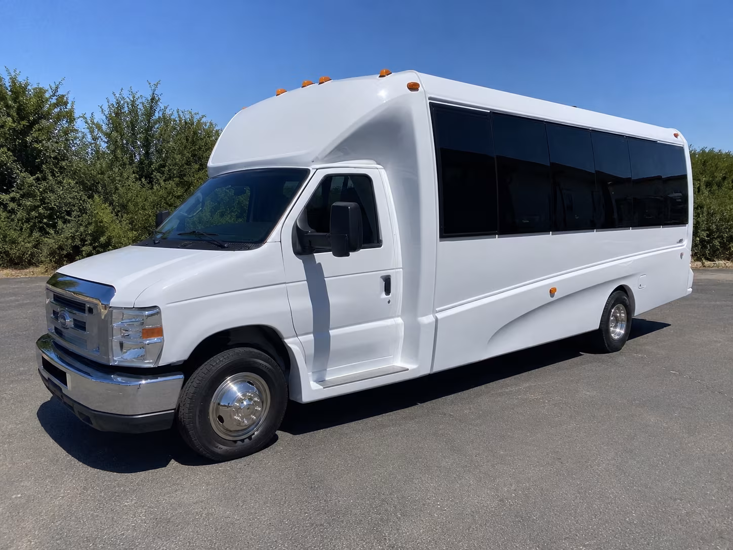 Bismarck Private Event Transportation party bus exterior