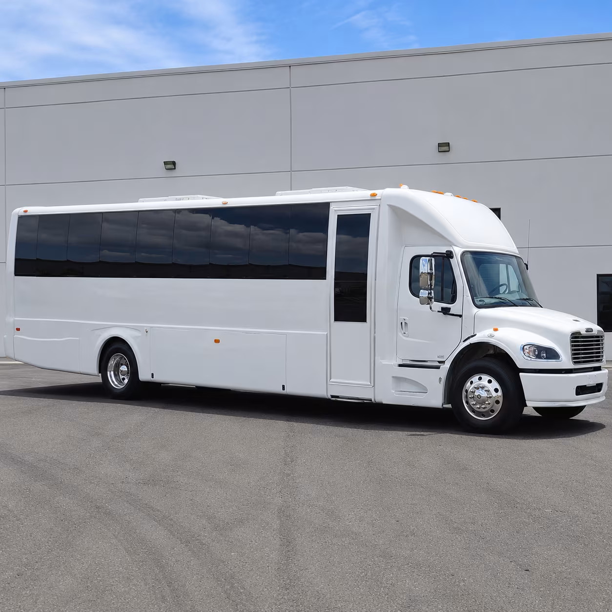Bismarck Private Event Transportation party bus exterior