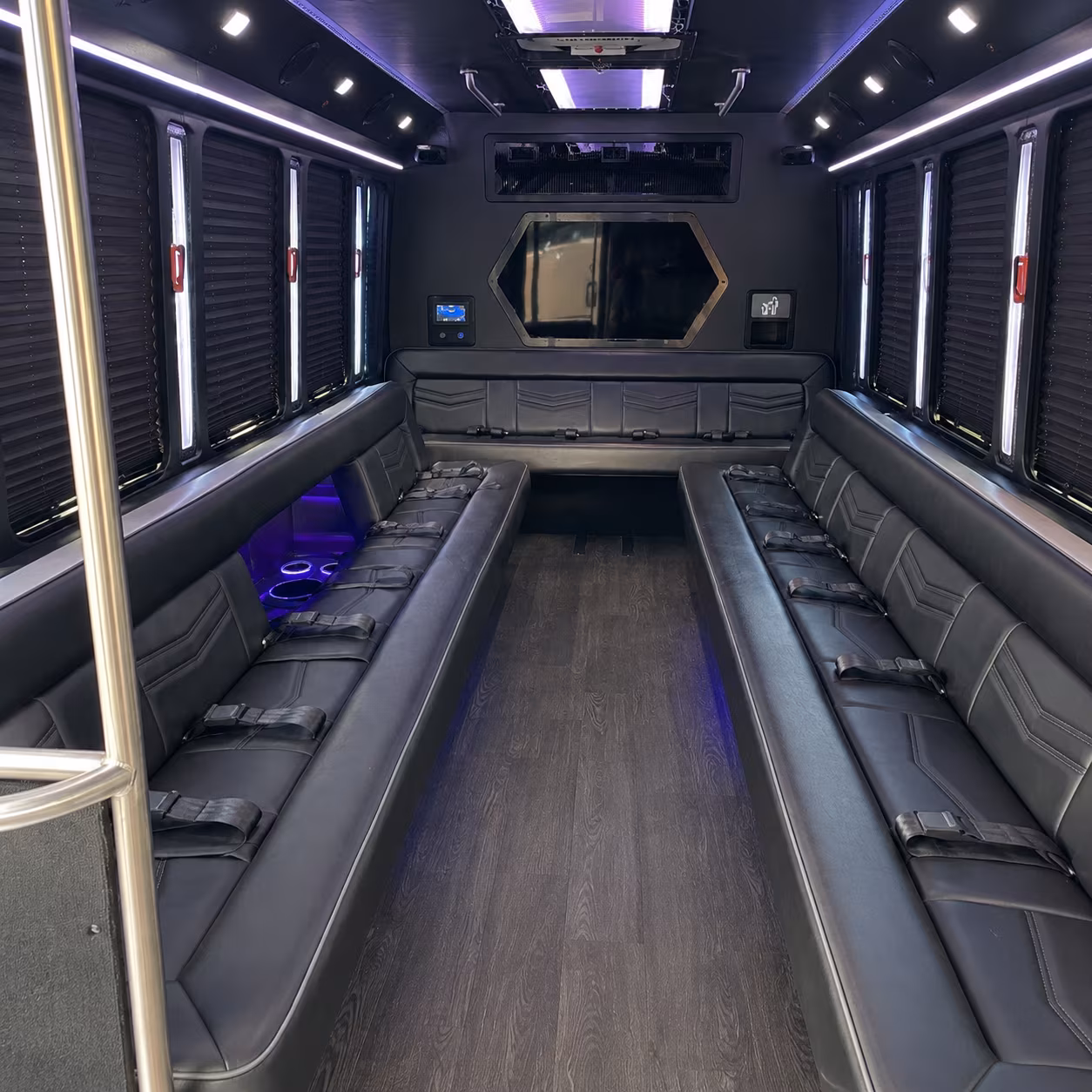 Bismarck Private Event Transportation onboard seating