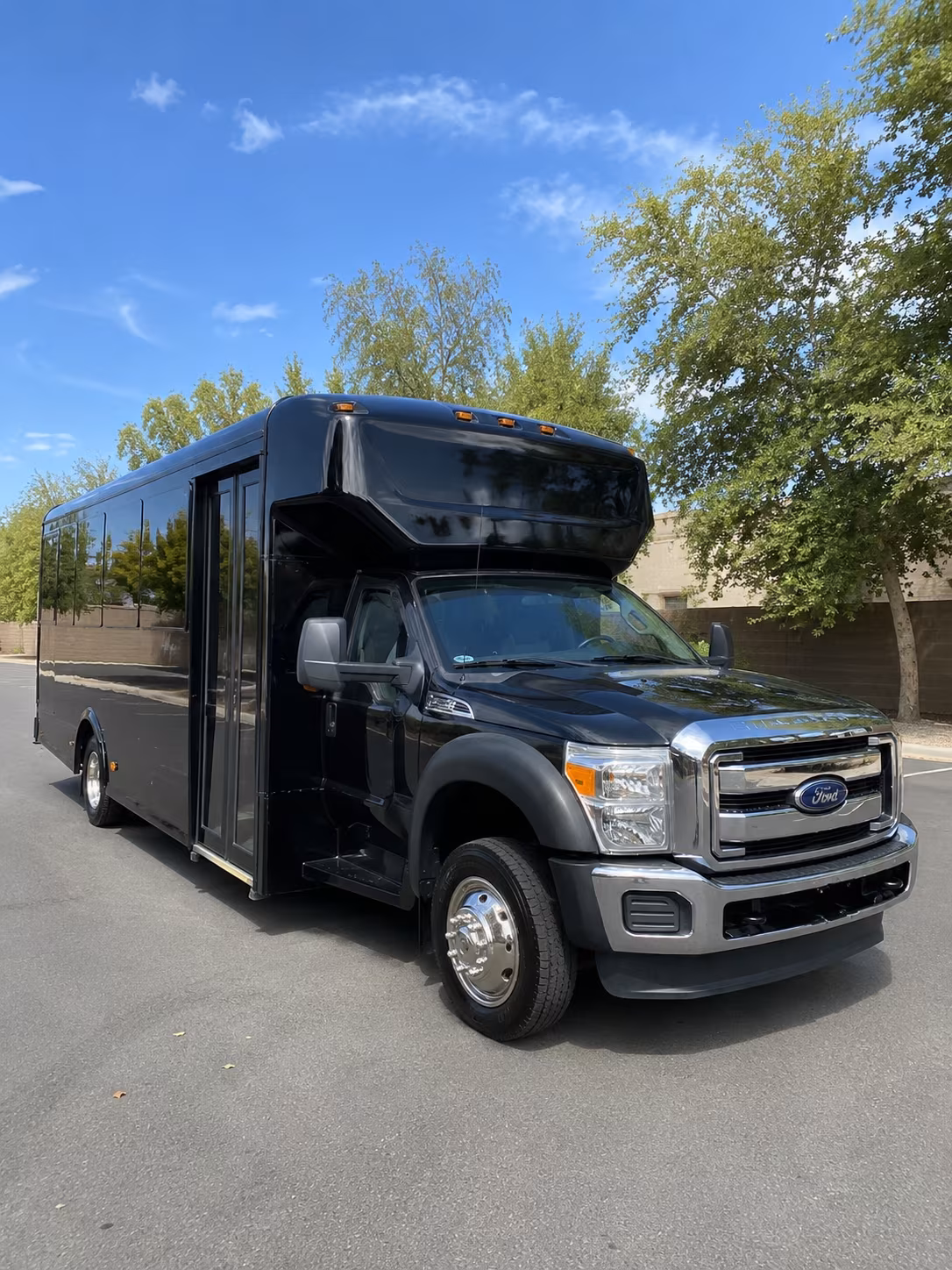 Bismarck Prom & Homecoming Transportation party bus exterior