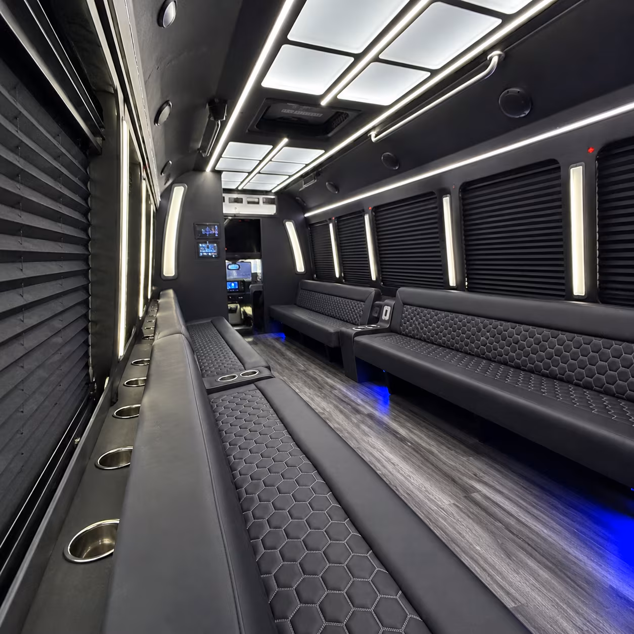 Bismarck Prom & Homecoming Transportation party bus exterior