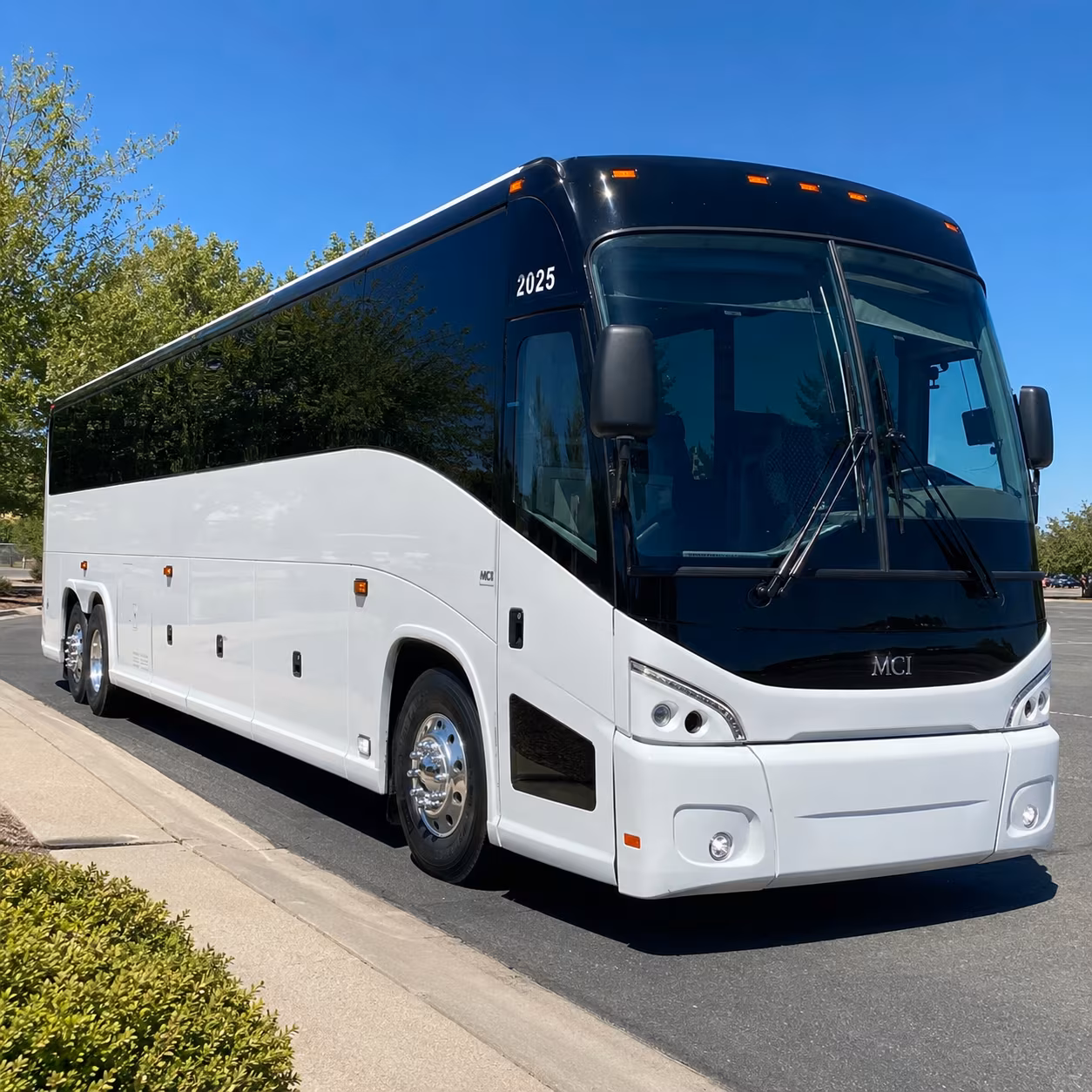 Bismarck School Event Transportation party bus exterior
