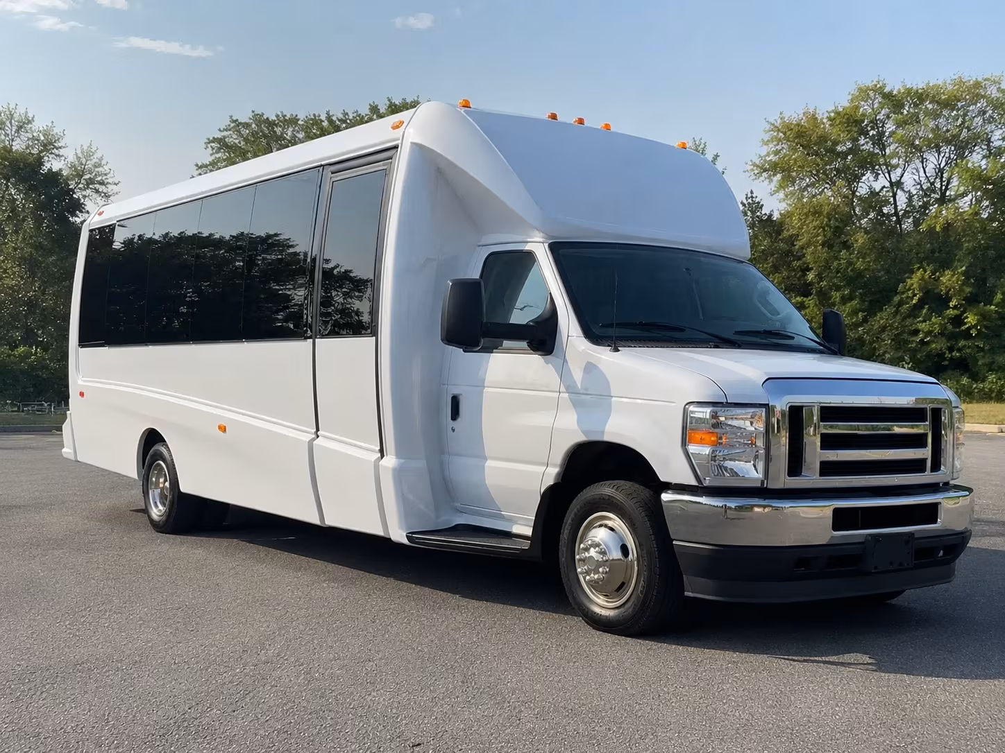 Bismarck Sporting Event Transportation party bus exterior