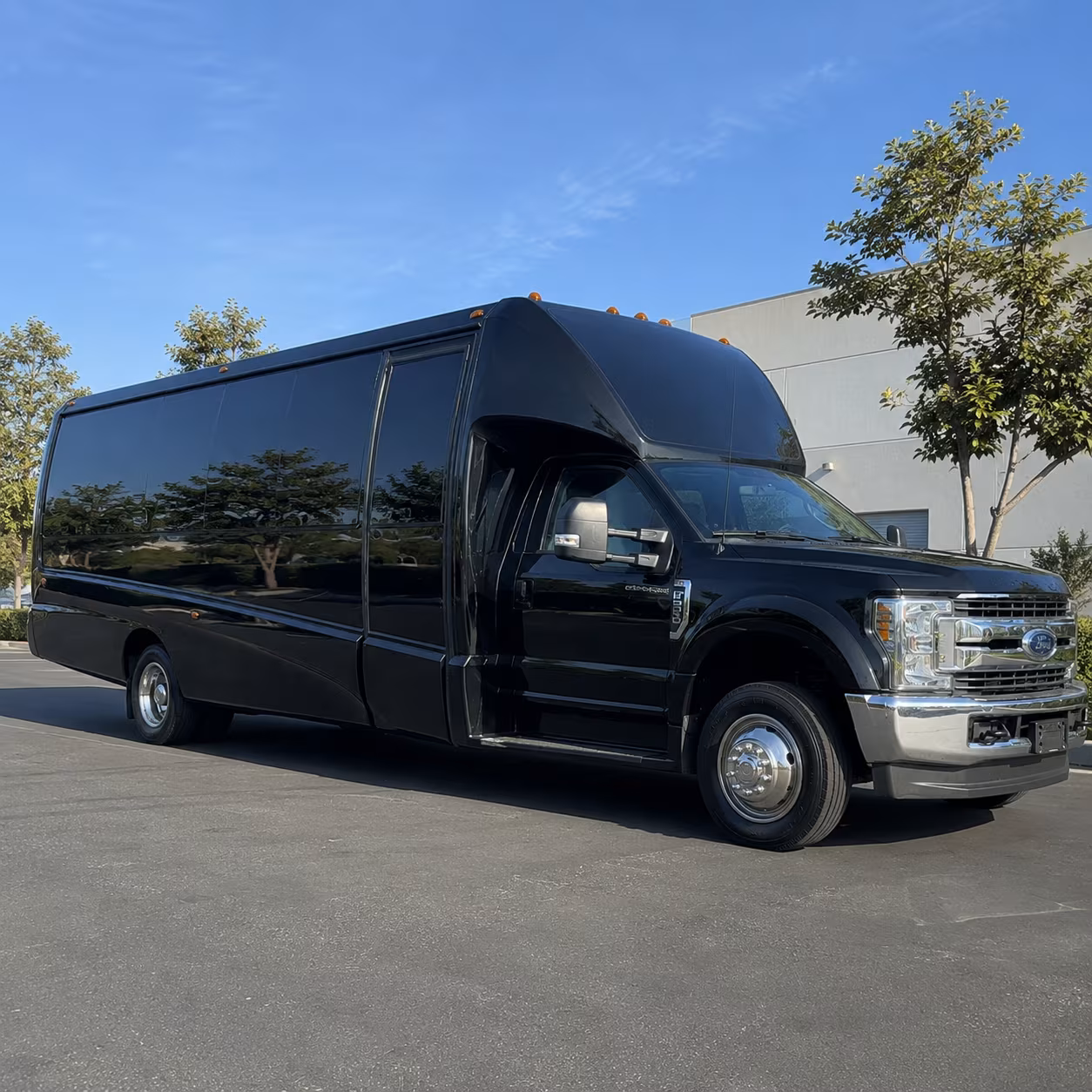 Bismarck Sporting Event Transportation party bus exterior